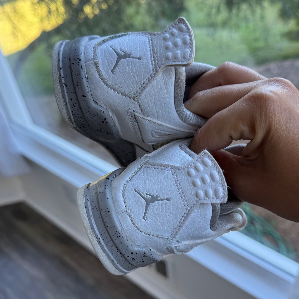 Jordan 4 retro white Oreo 9c - Picture 4 of 6